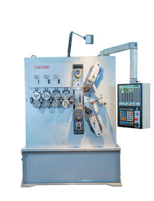 XD-680 Model 3.00 - 8.00mm CNC Spring Coiling Machine Dengan Sistem Gerak Servo