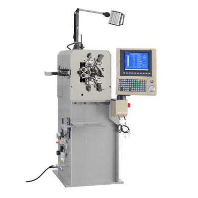 0,1-0,8mm CNC Spring Making Machine, 8 sumbu dan, tingkat produksi 1000pcs / min