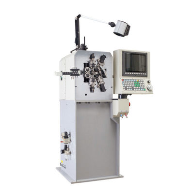 0,1-0,8mm CNC Spring Making Machine, 8 sumbu dan, tingkat produksi 1000pcs / min