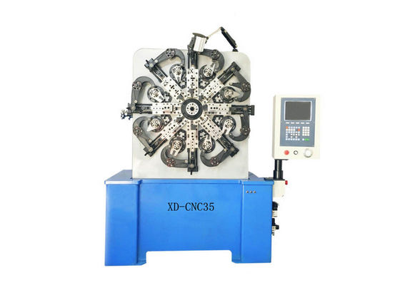 XD - Mesin Pembentuk Musim Semi CNC35 1.8-3.5mm Tiga Sampai Empat Sumbu Presisi Tinggi