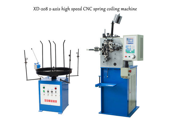 XD-208 Pegas Coiler Kecepatan Tinggi Memproduksi Berbagai Pegas Kecil Dalam 0.8mm