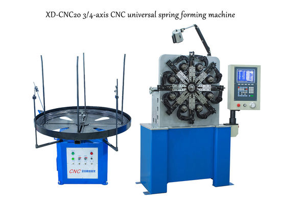 Mesin Pegas Torsi XD-CNC20 3 Sumbu Dengan Rentang Diameter Kawat 0,3 mm hingga 2,3 mm