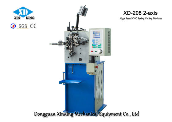 XD-208 Pegas Coiler Kecepatan Tinggi Memproduksi Berbagai Pegas Kecil Dalam 0.8mm