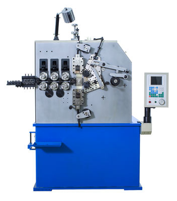 High Efficient CNC Spring Coiler Machine Wire Feeding Axis Dan Cam Axis