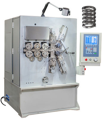 Precision 5 Axis CNC Spring Coiler Dengan Sistem Gerak Servo / Mesin Pembuatan Spring