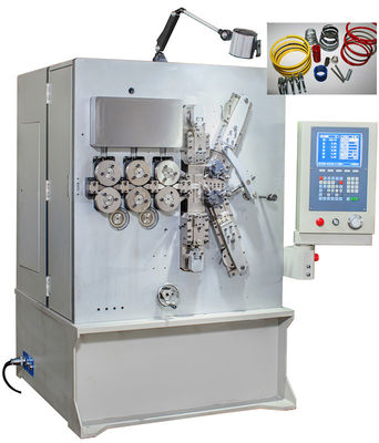 2.00 - 6.00mm Lima Sumbu CNC Coil Mesin Musim Semi Dengan Sistem Gerak Servo