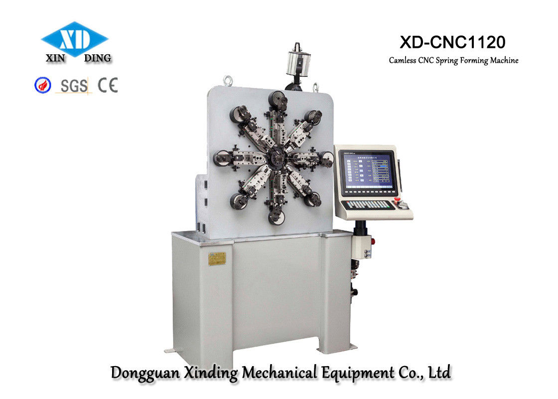XD-1120 11-axis Camless Spring Forming Machine Untuk Membentuk Kawat Dia 0.2 Sampai 2.3mm