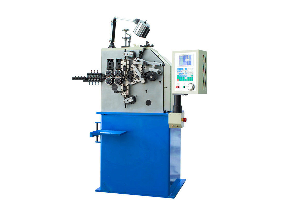 Ukuran Kawat 0,5-2.0mm Mesin CNC Spring Coiling 2 sumbu