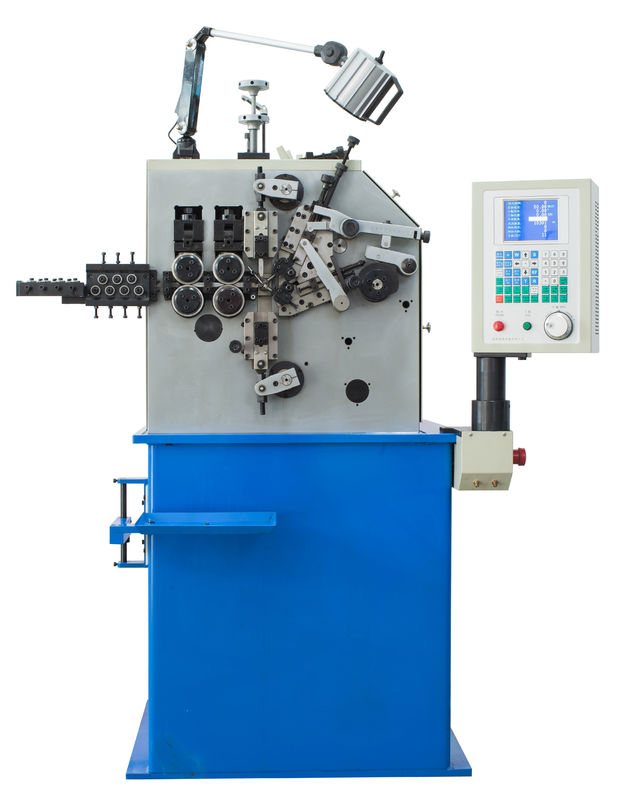 0,20 ~ 2.00 mm 2 Mesin Pembentuk Musim Semi Kompresi Axis, CNC Spring Coiler