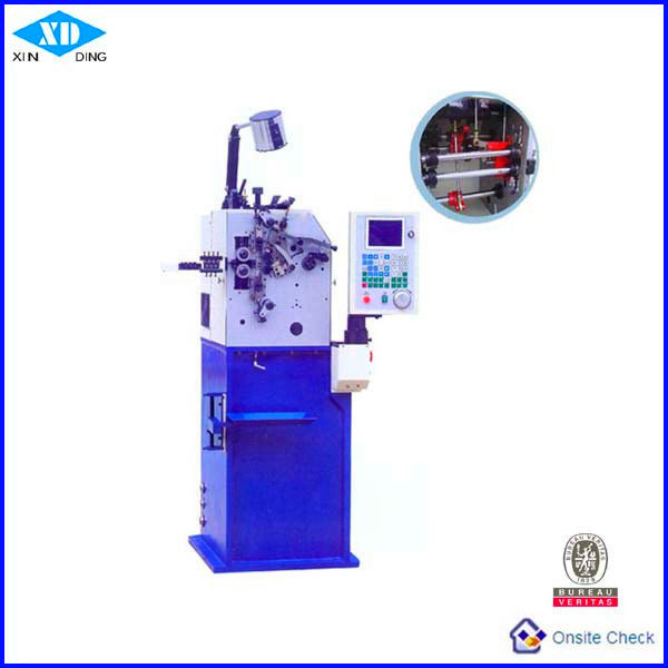 Mesin Musim Semi Kompresi 0.10 ~ 0.80mm Terdiri dari Poros Pakan Kawat / Poros Cam
