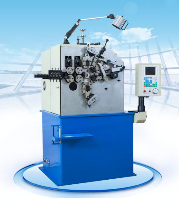 50 mm CNC Wire Spring Coiling Machine Terdiri Dari Poros Pakan Kawat Dan Poros Cam