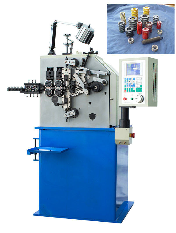Akurasi Tinggi 0.50 - 2.00mm CNC Spring Coiler Machines Mudah Dioperasikan 3 - Fasa 220V