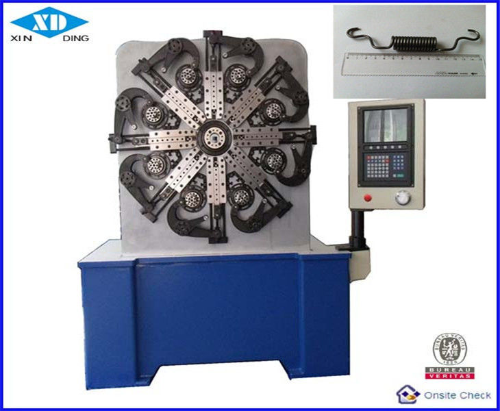 Lukisan Biru CNC Torsion Spring Forming Machine High Efficiency 5.5 KW