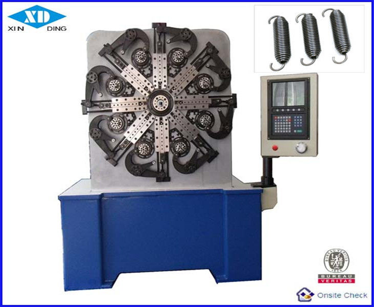 Low Noise Spring Membentuk Mesin Dengan Sistem Core Rotasi / CNC Spring Coiler